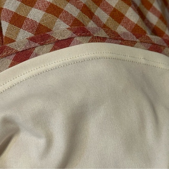 Zara Trafaluc Frayed Checked Summer Dress Size Small 2543/517/050 100%‎ Cotton - Picture 15 of 15